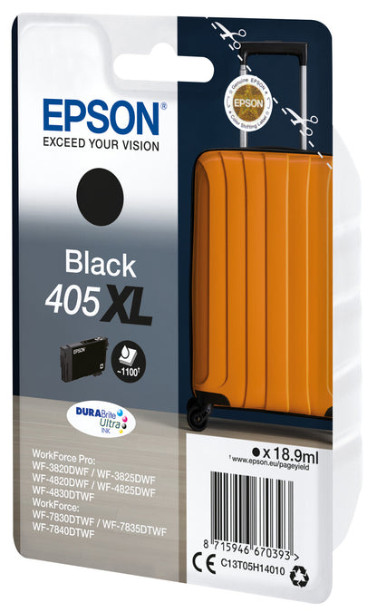 Epson 405XL ink cartridge 1 pc(s) Original High (XL) Yield Black