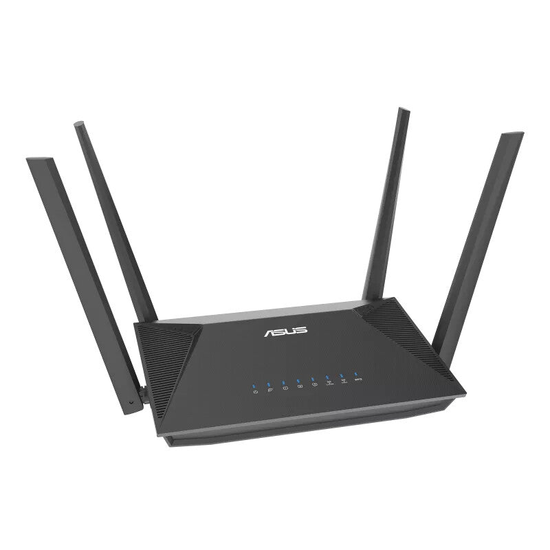 ASUS RT-AX52 wireless router Gigabit Ethernet Dual-band (2.4 GHz / 5 GHz) Black