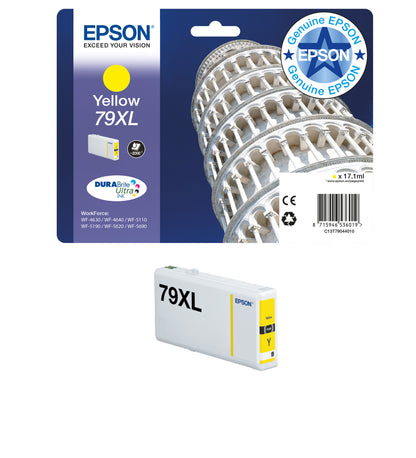 Epson Tower of Pisa Singlepack Magenta 79 DURABrite Ultra Ink