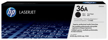 HP 36A black original LaserJet toner cartridge