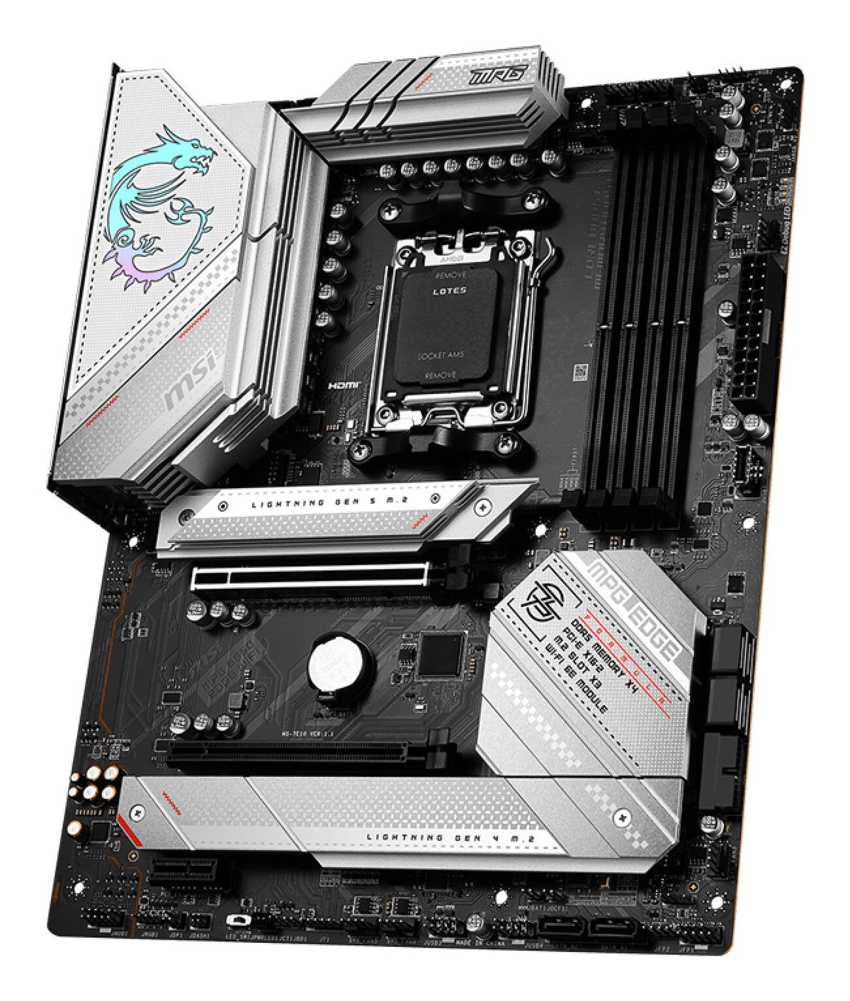 MSI MPG B650 EDGE WIFI motherboard AMD B650 Socket AM5 ATX