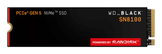 Western Digital WD_BLACK SN8100 NVMe SSD 4TB, M.2, PCI Express 5.0, TLC 3D NAND