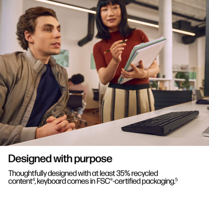 HP 495K Multi-Device Dual-Mode Keyboard