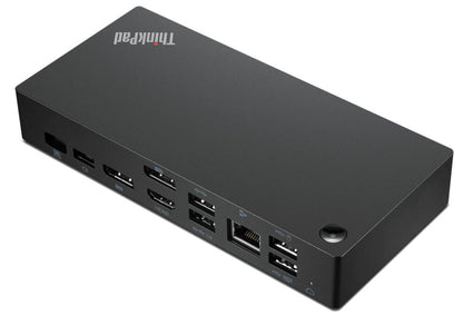 Lenovo 40B20135UK laptop dock/port replicator Wired USB 3.2 Gen 1 (3.1 Gen 1) Type-A + Type-C Black