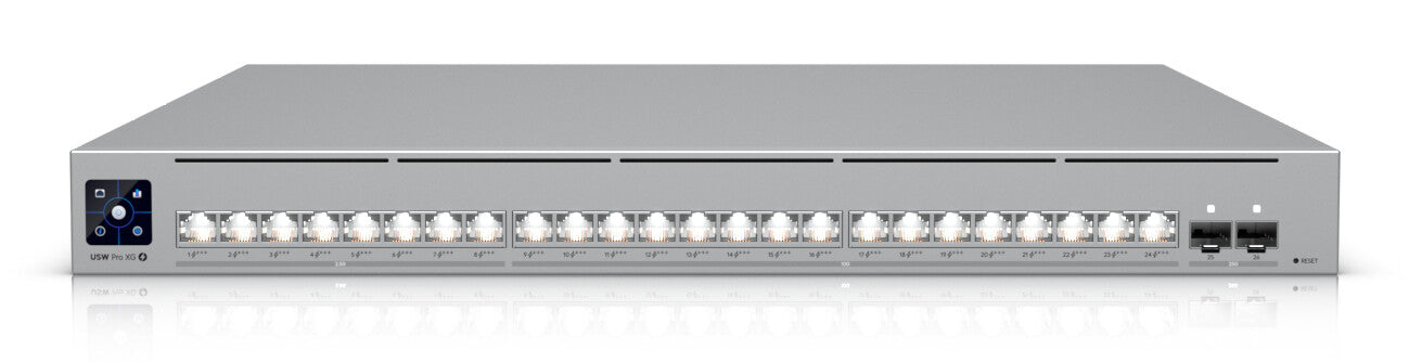 Ubiquiti UniFi Pro XG 24 PoE Managed L2/L3 10G Ethernet (100/1000/10000) Power over Ethernet (PoE) 1U Grey