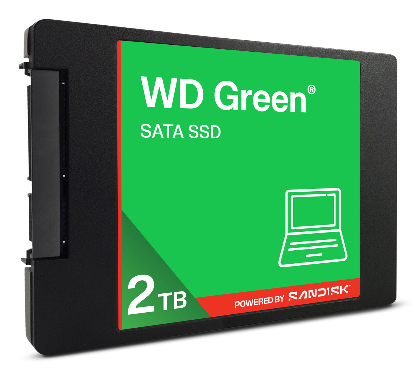 Western Digital Green WD ™ SATA SSD 2,5"/7 mm POWERED BY SANDISK 2 TB