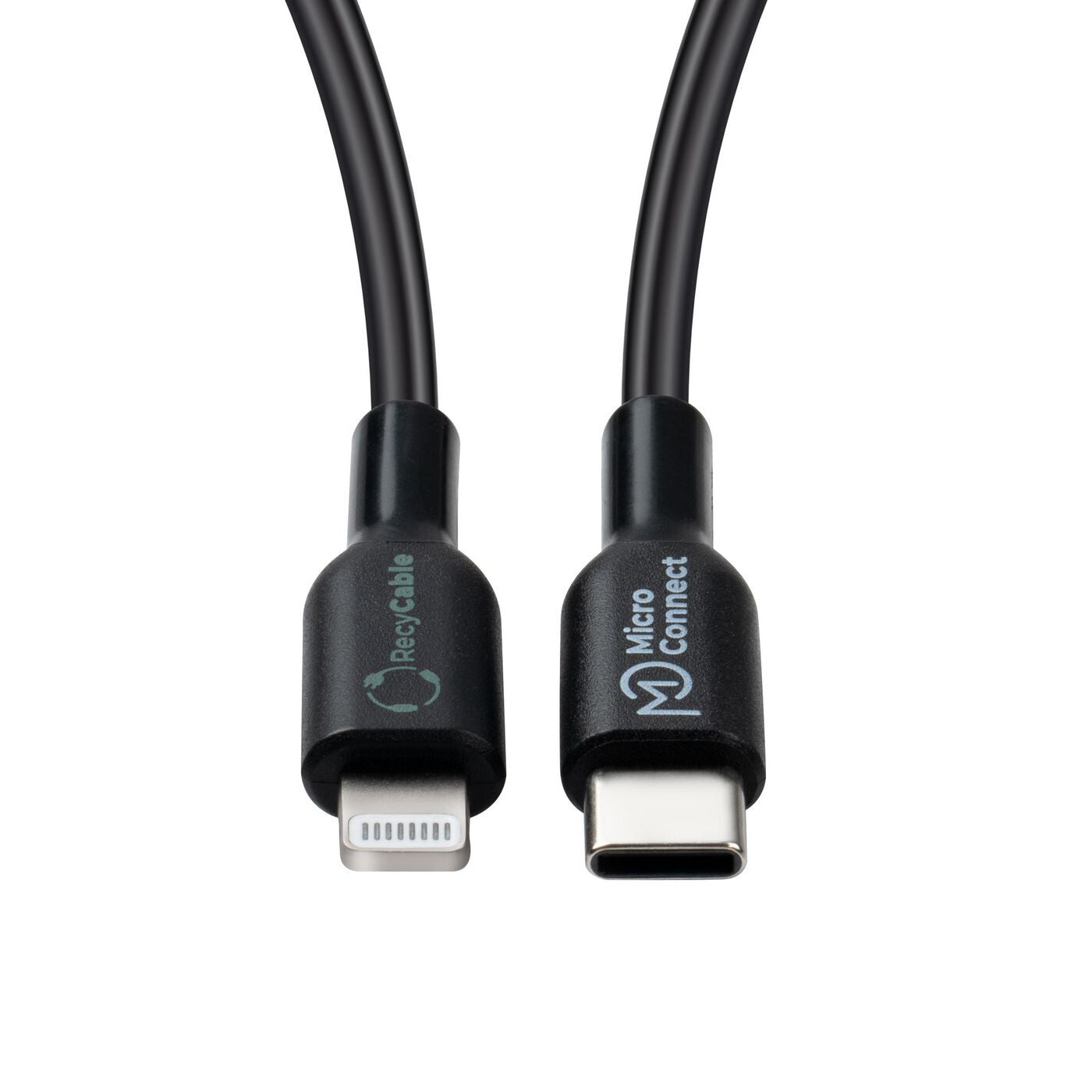 Microconnect ECO-USB3.1CL2 lightning cable 2 m Black
