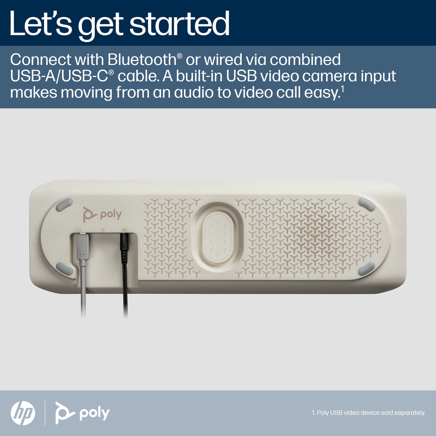 Poly Sync 60 Microsoft Teams Certified Speakerphone