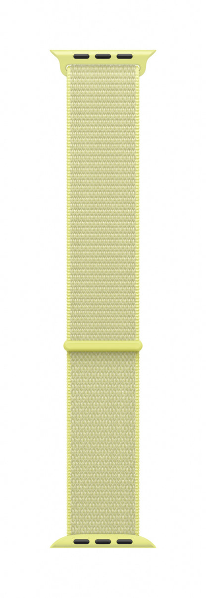 Apple MFF94ZM/A Smart Wearable Accessories Band Yellow Nylon, Recycled polyester, Spandex