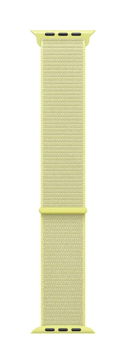 Apple MFFL4ZM/A Smart Wearable Accessories Band Yellow Nylon, Recycled polyester, Spandex