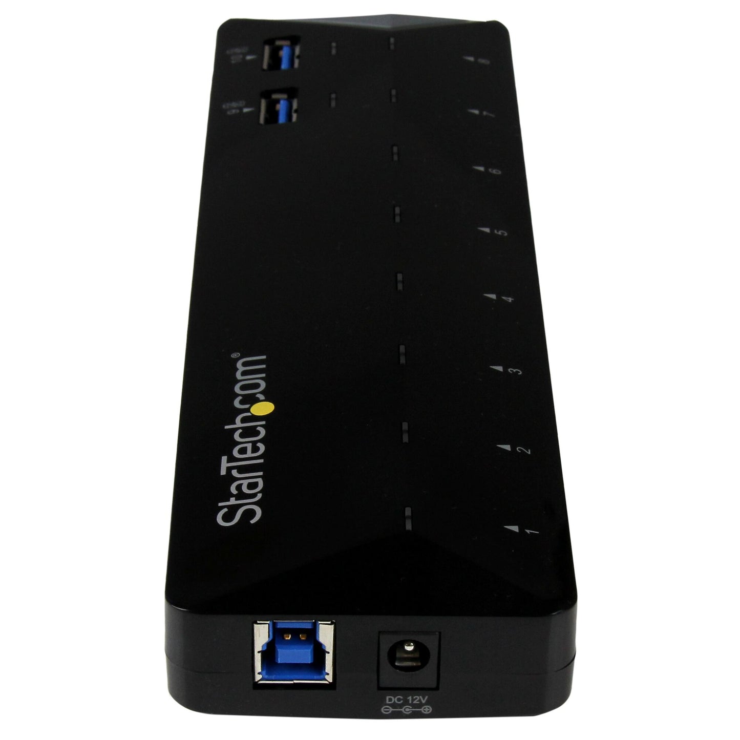 StarTech.com 10-Port USB 3.0 Hub with Charge and Sync Ports - 2 x 1.5A Ports~10-Port USB 3.0 Hub with Charge and Sync Ports - 5Gbps - 2 x 1.5A Ports