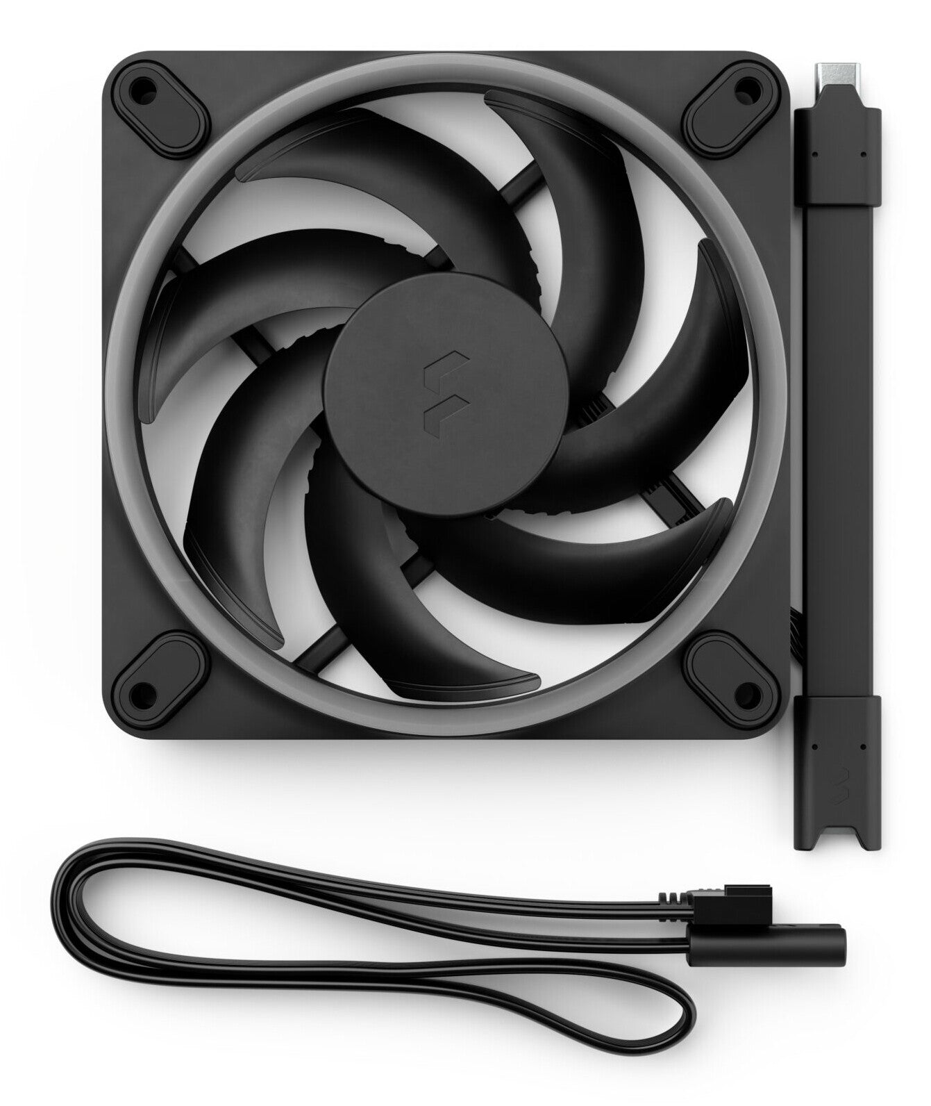 Fractal Design Momentum 12 RGB Computer case Fan 12 cm Black 1 pc(s)