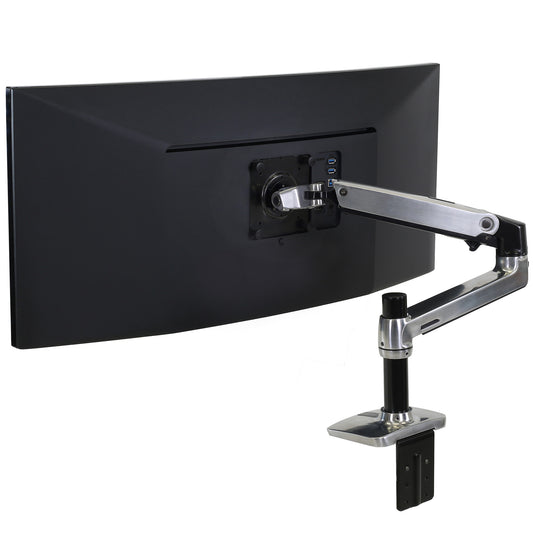 Ergotron LX Series Desk Mount LCD Arm monitor mount / stand 86.4 cm (34") Black