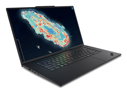 Lenovo ThinkPad T1g Gen 8 Copilot+ PC Intel Core Ultra 9 285H Laptop 40.6 cm (16") WUXGA 64 GB LPDDR5x-SDRAM 2 TB SSD NVIDIA GeForce RTX 5070 Wi-Fi 7 (802.11be) Windows 11 Pro UK English Black