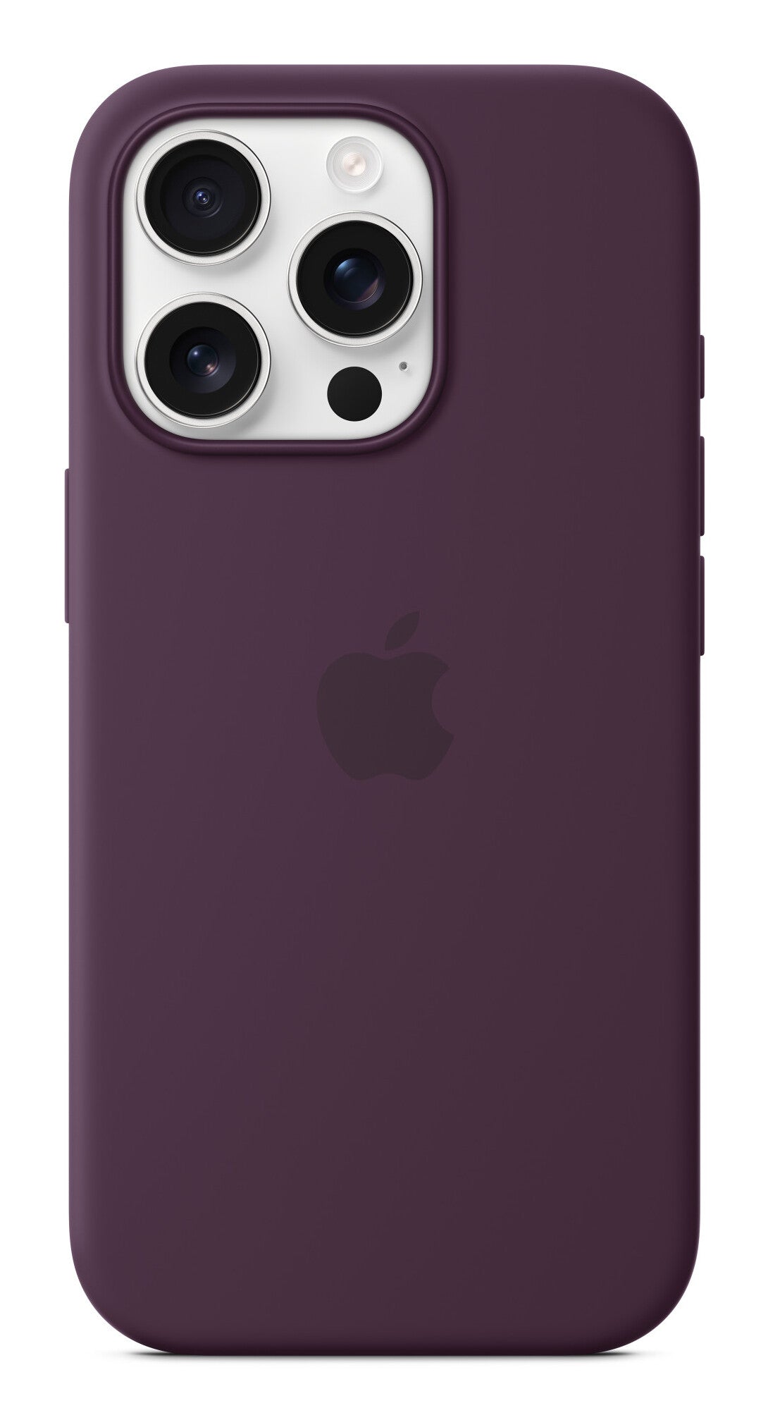 Apple iPhone 16 Pro Silicone Case with MagSafe - Plum