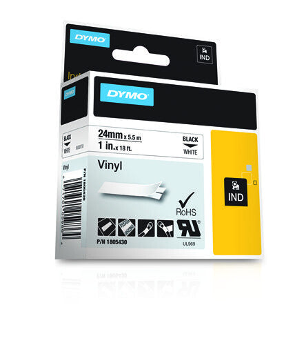 DYMO IND Vinyl Labels