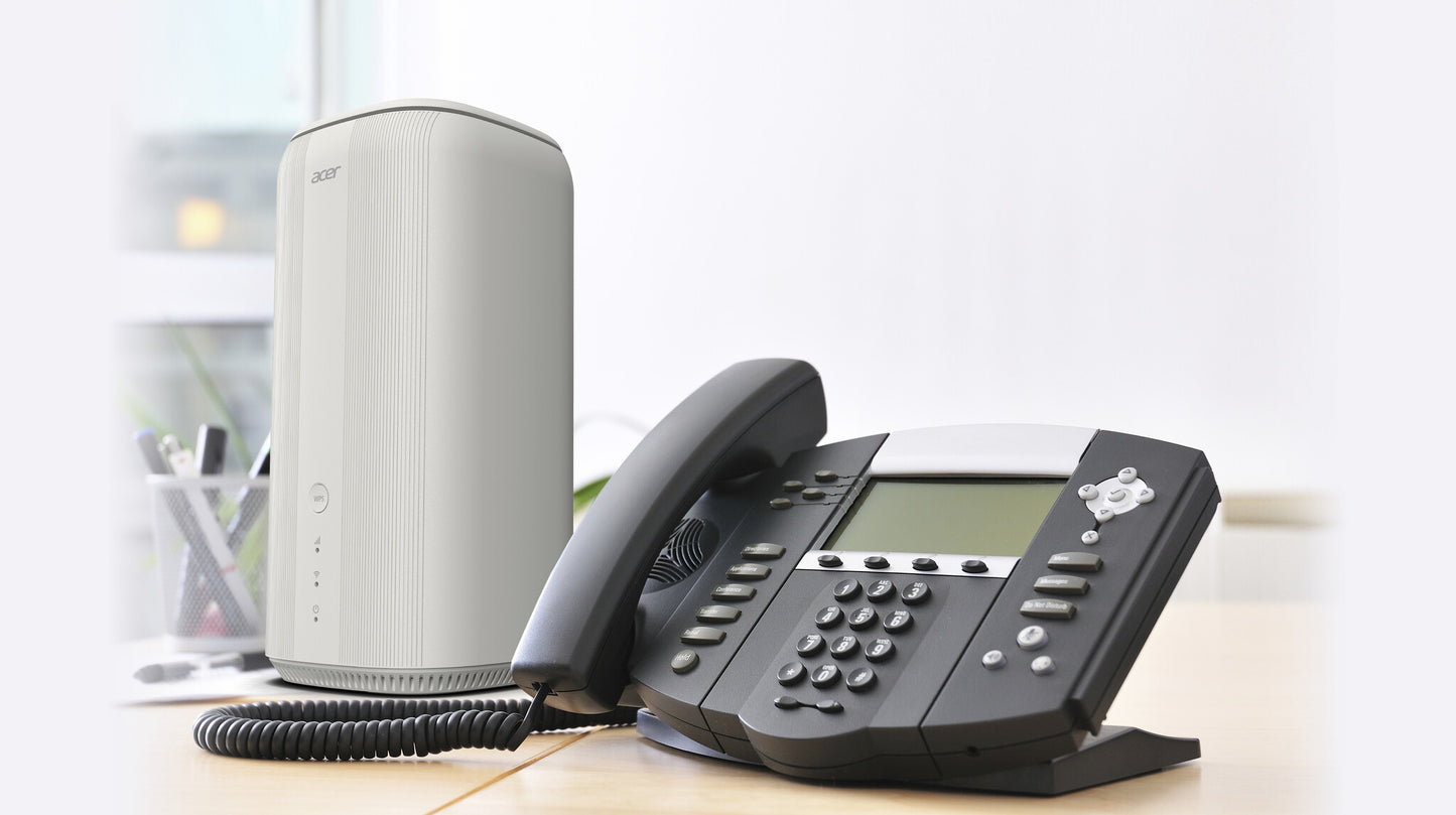 Acer Connect X6E wireless router Gigabit Ethernet Tri-band (2.4 GHz / 5 GHz / 6 GHz) 5G White