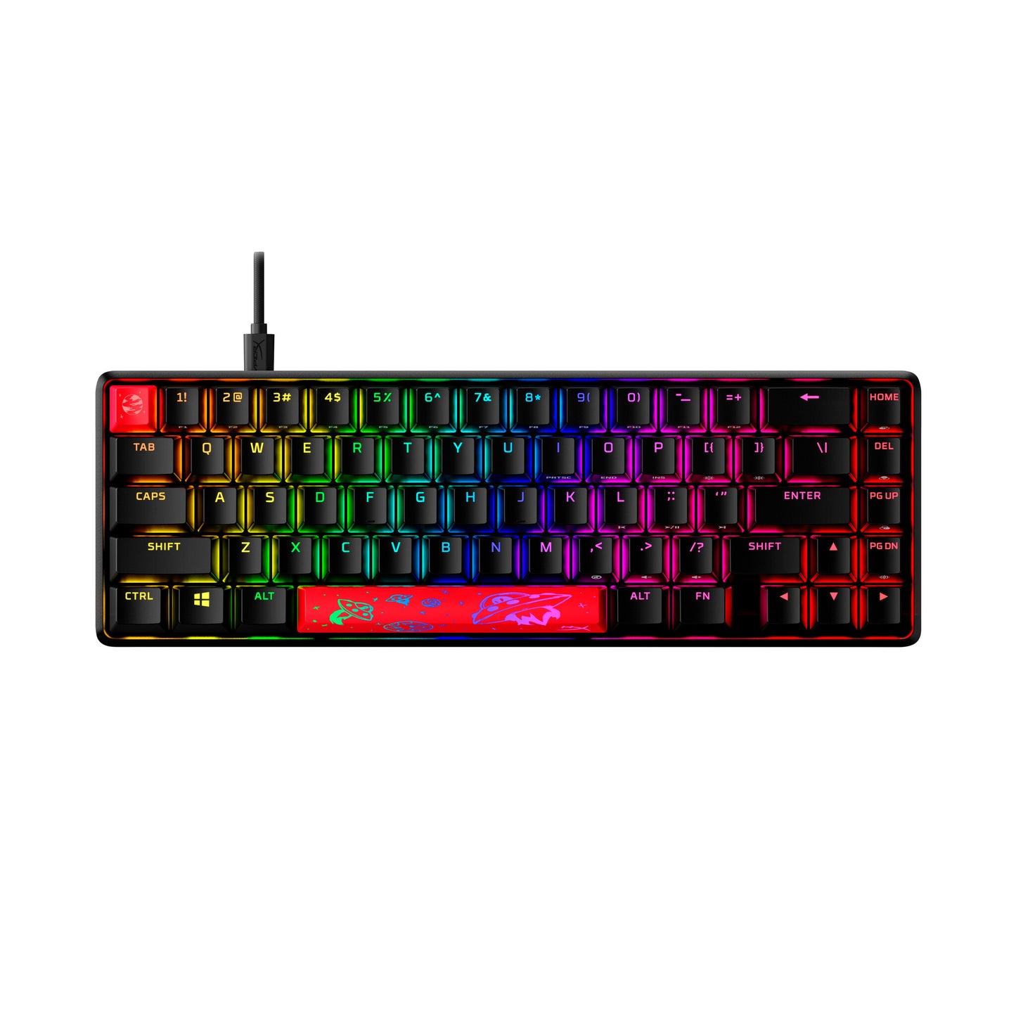 HyperX Alloy Origins 65 - Mechanical Gaming Keyboard - HX Red (US Layout)