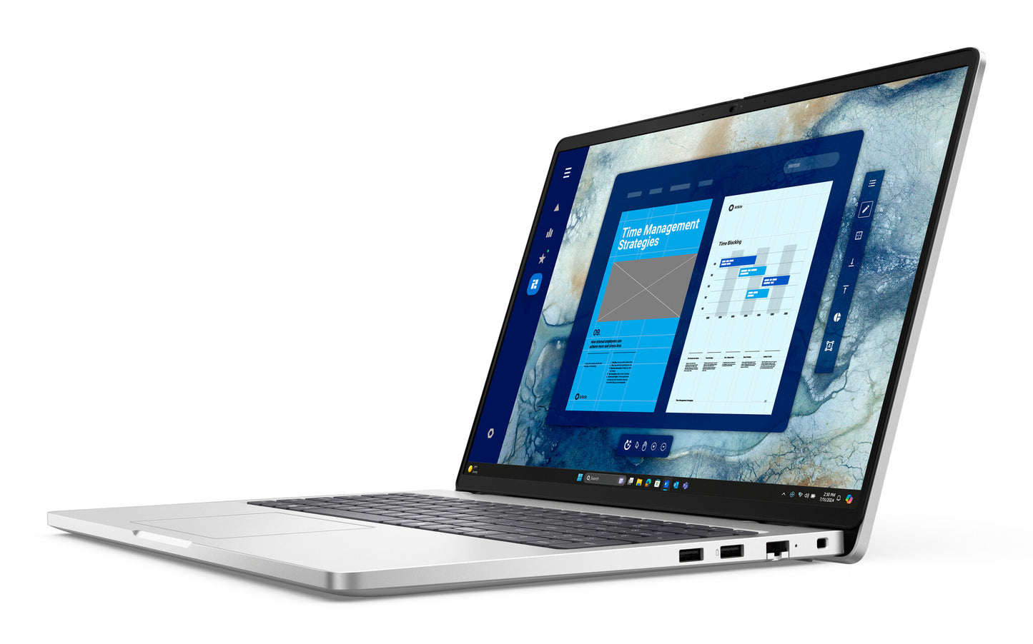 DELL Pro 16 PC16250 Intel Core Ultra 5 235U Laptop 40.6 cm (16") Full HD+ 16 GB DDR5-SDRAM 512 GB SSD Wi-Fi 6E (802.11ax) Windows 11 Pro UK English Platinum, Silver