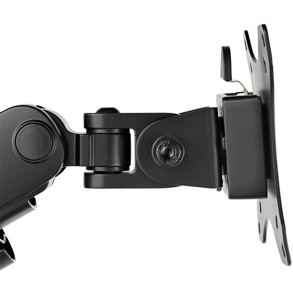 StarTech.com Desk Mount Monitor Arm with 2x USB 3.0 Ports, Full Motion Single Monitor Mount, up to 34" (17.6lb/8kg) VESA Display, Clamp/Grommet Mount, Mechanical Spring
