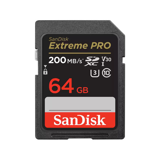 SanDisk Extreme PRO 64GB SDXC Class 10 memory card