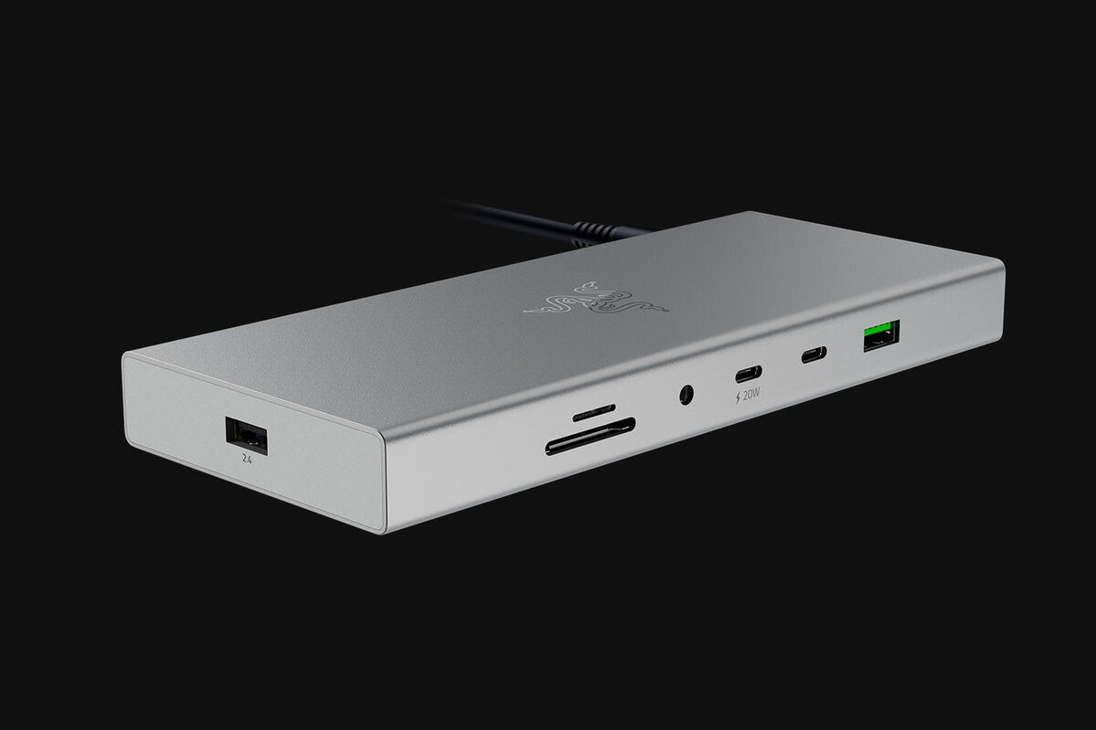 Razer RC21-02280200-R3W1 laptop dock/port replicator Wired USB 3.2 Gen 1 (3.1 Gen 1) Type-C White