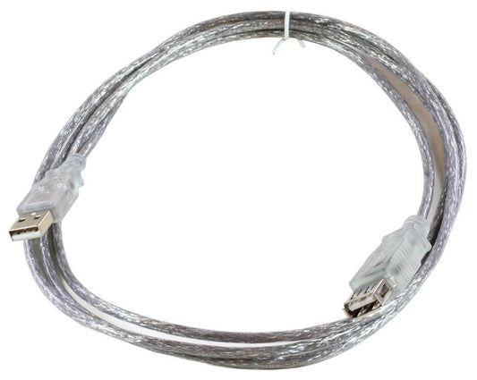 Microconnect USBAAF2T USB cable USB 2.0 1.8 m USB A Transparent