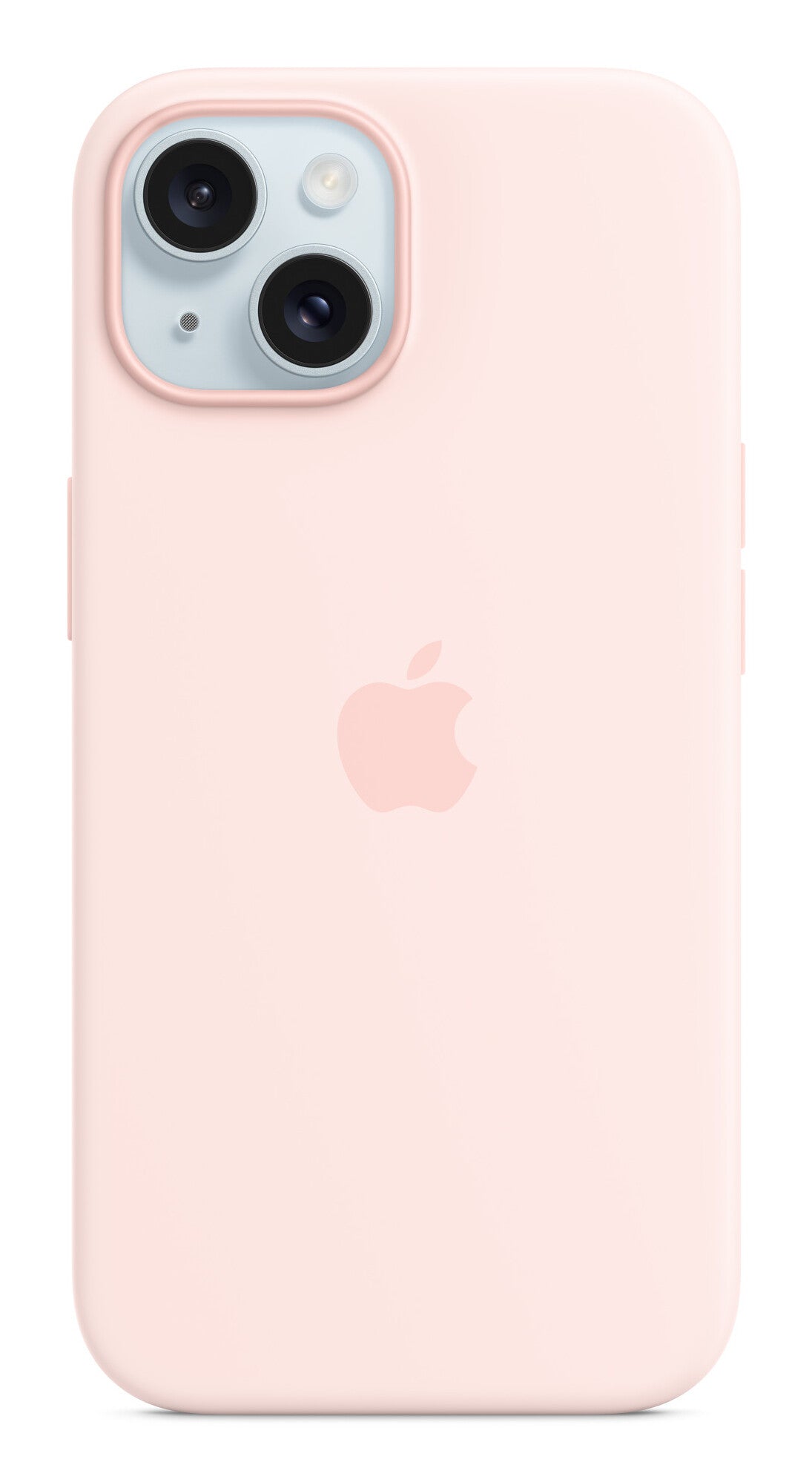 Apple iPhone 15 Silicone Case with MagSafe - Light Pink