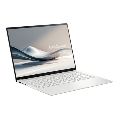 ASUS Zenbook S14 UX5406SA-PZ169W Copilot+ PC Intel Core Ultra 7 258V Laptop 35.6 cm (14") Touchscreen 3K 32 GB LPDDR5x-SDRAM 1 TB SSD Wi-Fi 7 (802.11be) Windows 11 Home White