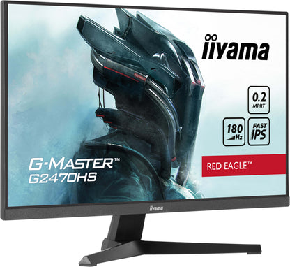 iiyama G-MASTER G2470HS-B1 computer monitor 60.5 cm (23.8") 1920 x 1080 pixels Full HD LCD Black