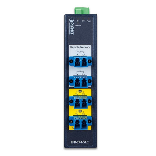PLANET IFB-244-SLC network media converter 1620 nm Single-mode Blue