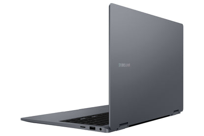 Samsung Galaxy Book4 360 NP754QGK-KG2UK laptop Intel Core 5 120U Hybrid (2-in-1) 39.6 cm (15.6") Touchscreen Full HD 16 GB LPDDR5x-SDRAM 256 GB SSD Wi-Fi 6E (802.11ax) Windows 11 Pro Grey