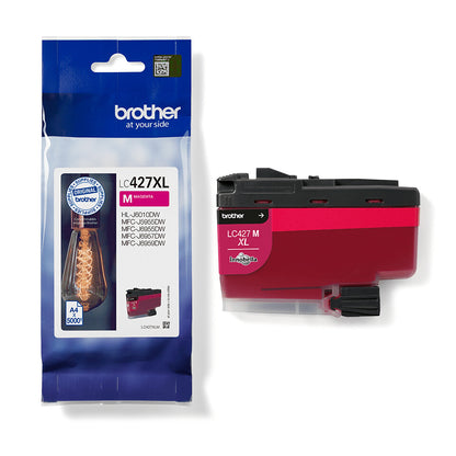 Brother LC427XLM ink cartridge 1 pc(s) Original High (XL) Yield Magenta
