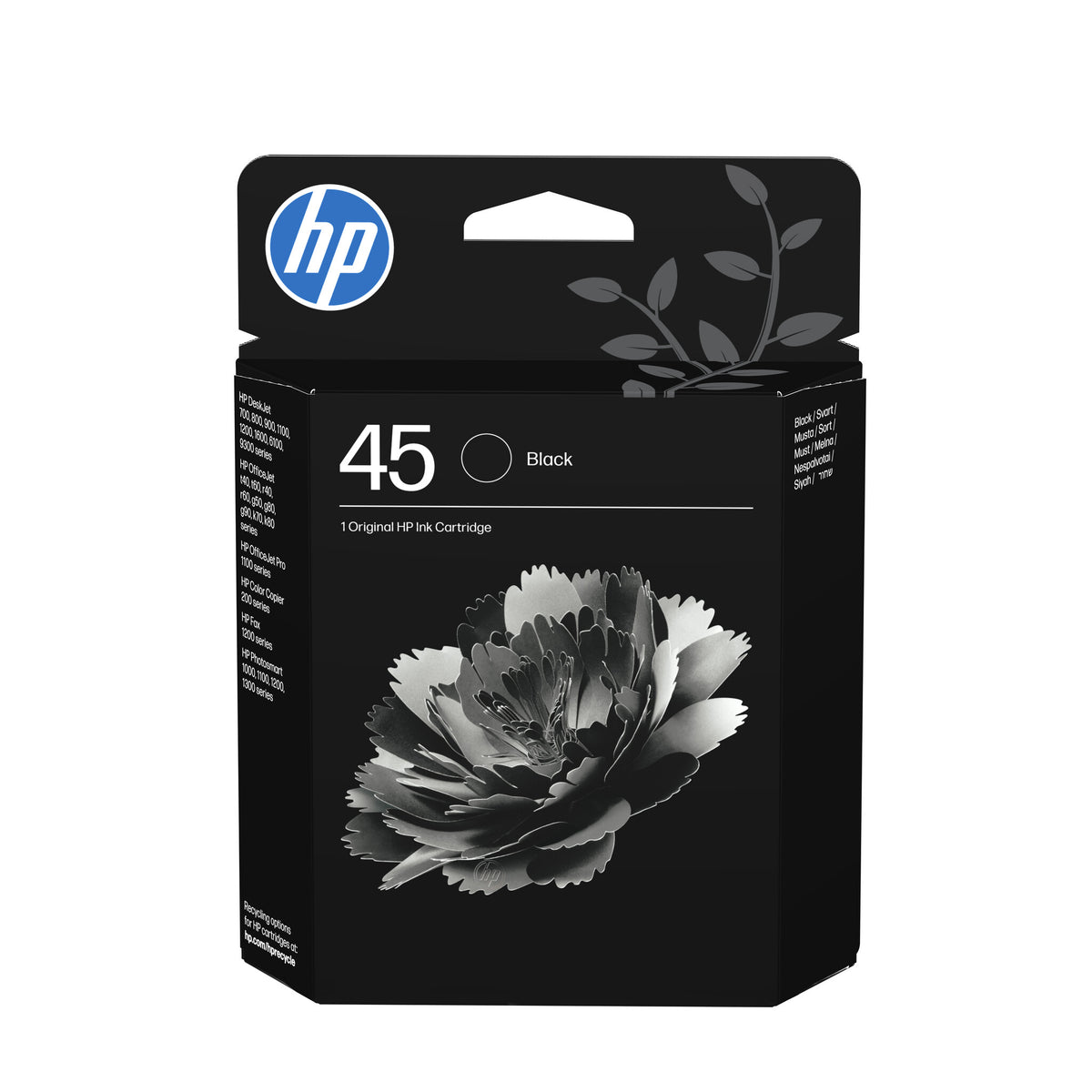 HP 45 black ink cartridge