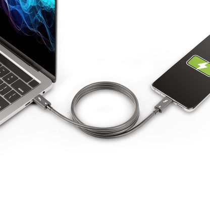 StarTech.com 3ft (1m) Thunderbolt 4 Cable - 40Gbps - 100W PD - 4K/8K Video - Intel-Certified Thunderbolt Cable - Compatible w/ USB4/Thunderbolt 3/USB 3.2/USB Type-C/DisplayPort