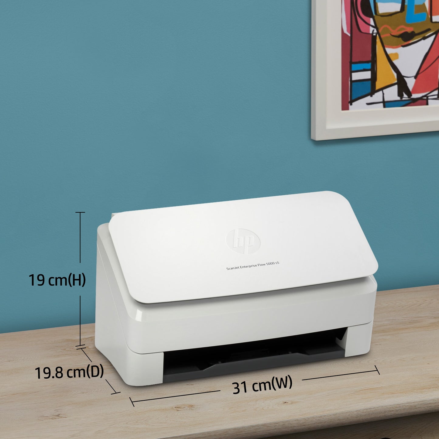 HP Scanjet Enterprise Flow 5000 s5 Sheet-fed scanner 600 x 600 DPI A4 White