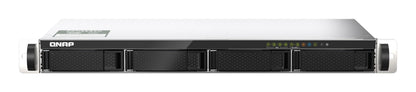QNAP TS-435XeU NAS Rack (1U) Marvell CN9131 4 GB DDR4 16 TB HDD QNAP QTS Black, Grey