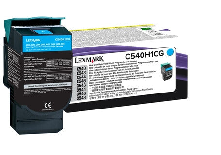 Lexmark C540H1CG toner cartridge 1 pc(s) Original Cyan