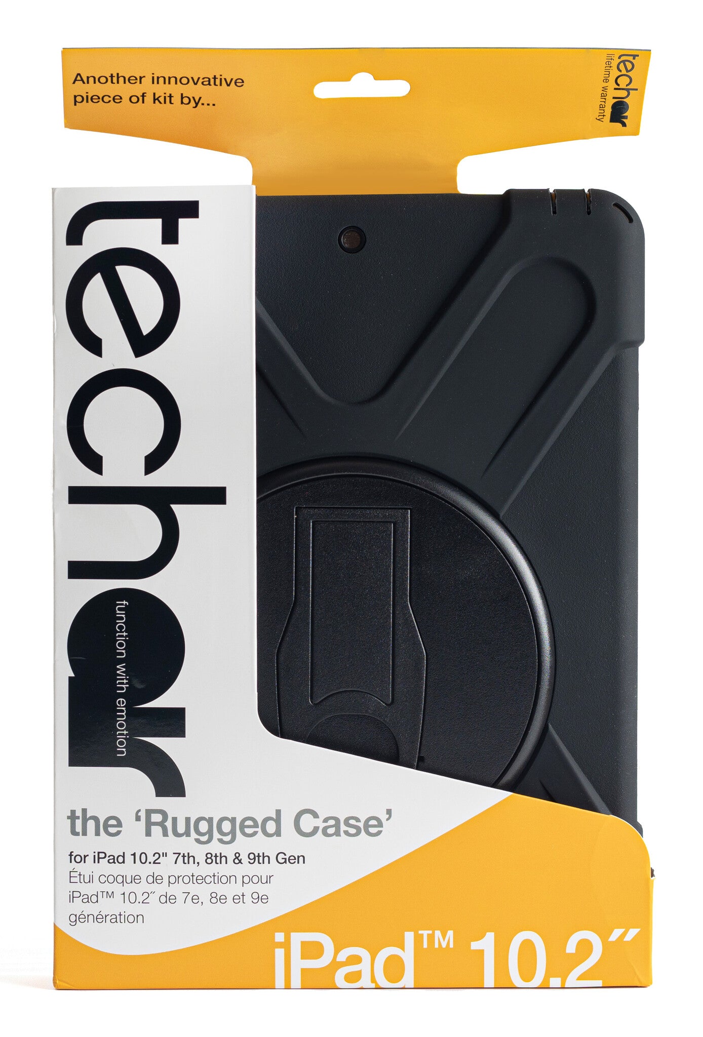 Techair TAXIPF057v2 Classic pro iPad 10.2 7th, 8th & 9th Gen rugged case Black