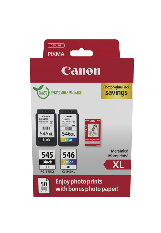 Canon 8286B011 ink cartridge 2 pc(s) Original Black, Cyan, Magenta, Yellow