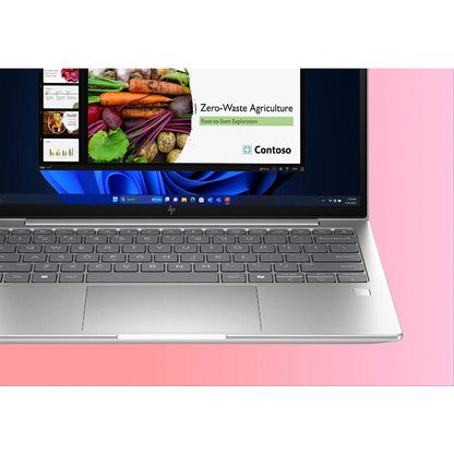 HP EliteBook 6 G1i AI PC Intel Core Ultra 5 225U Laptop 33.8 cm (13.3") WUXGA 24 GB DDR5-SDRAM 512 GB SSD Wi-Fi 6E (802.11ax) Windows 11 Pro Silver