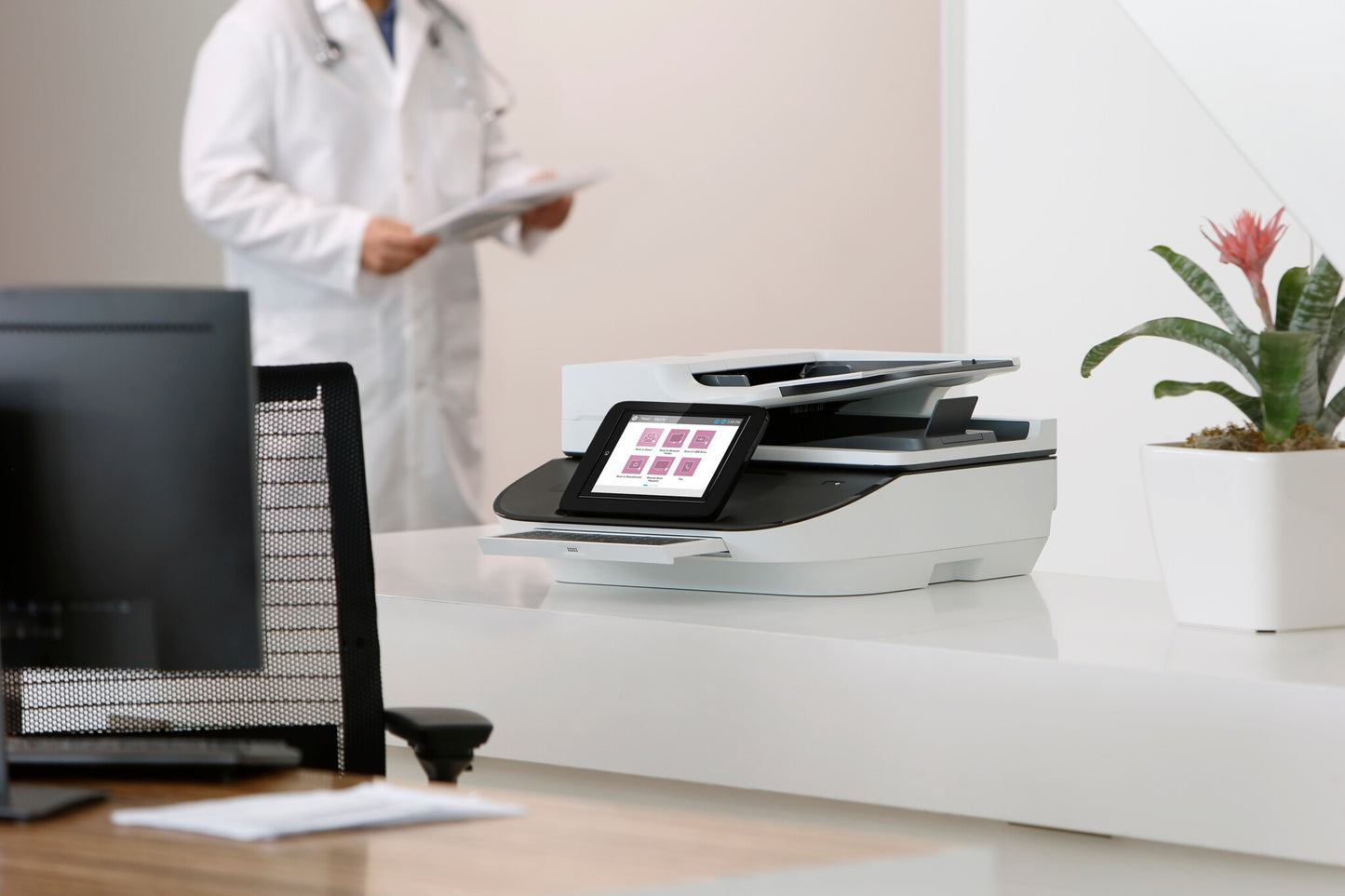 HP Digital Sender Flow 8500 fn2 Flatbed scanner