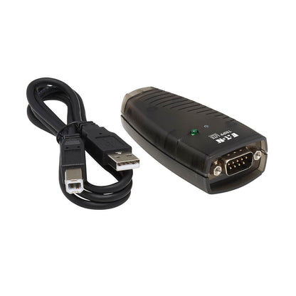 Tripp Lite USA-19HS Keyspan USB to Serial Adapter - USB-A Male to DB9 RS232 Male, 3 ft. (0.91 m), TAA