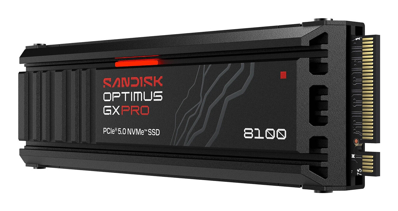 SanDisk Optimus GX PRO 8100 2 TB M.2 PCI Express 5.0 NVMe TLC 3D NAND