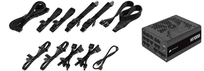 Corsair HX1000i power supply unit 1000 W 24-pin ATX ATX Black