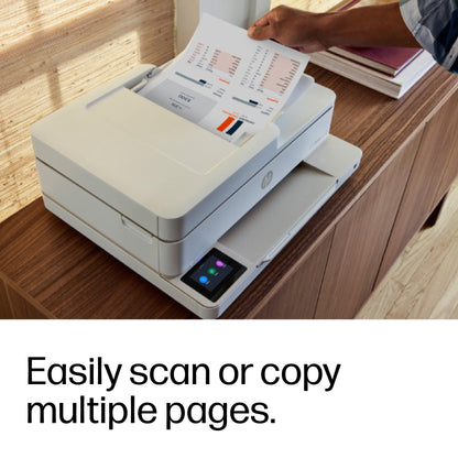 HP ENVY 6530e Wireless All-in-One Color Printer, Instant Ink; Photo printing