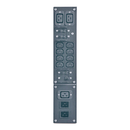 APC Service Bypass Panel- 230V, 32A, BBM, IEC320 C20/HW input, IEC-320 Output- (2) C19 (8) C13