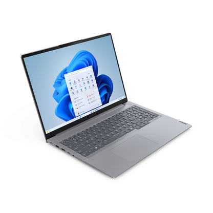 Lenovo ThinkBook 16 G7 ARP AMD Ryzen™ 7 7735HS Laptop 40.6 cm (16") WUXGA 16 GB DDR5-SDRAM 512 GB SSD Wi-Fi 6E (802.11ax) Windows 11 Pro UK English Grey