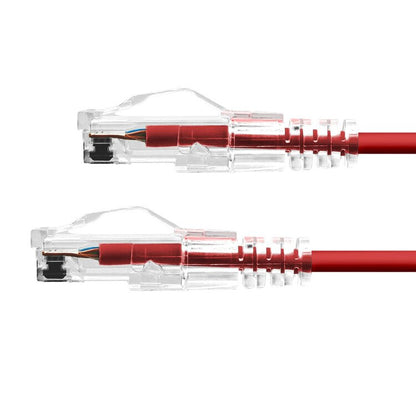 ProXtend Ultra Slim CAT6 U/UTP CU LSZH Ethernet Cable Red 5M