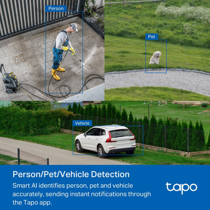 TP-Link Tapo TC43(EU) V2 Spherical IP security camera Indoor & outdoor 2880 x 1620 pixels Ceiling/Wall/Pole
